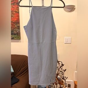 Blashe size large new with tags NWT light blue sexy dresss